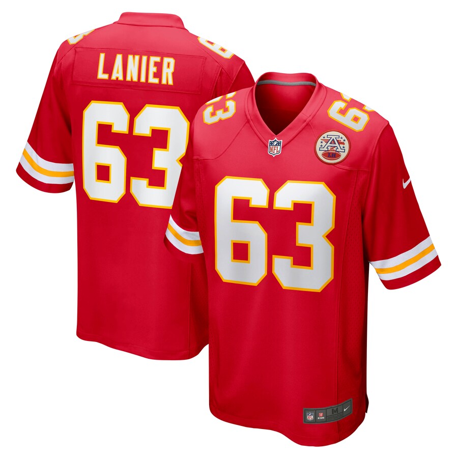 Men's Kansas City Chiefs Willie Lanier Nike Red Retired Player Jersey