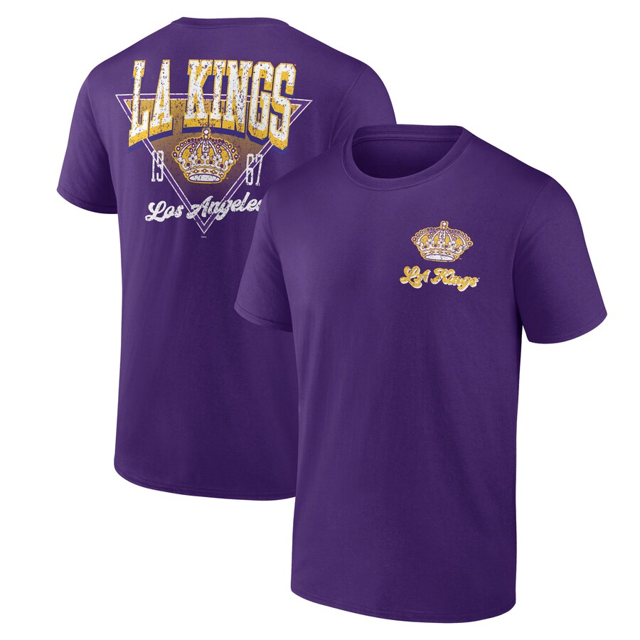 Men's Los Angeles Kings Purple Never Over T-Shirt