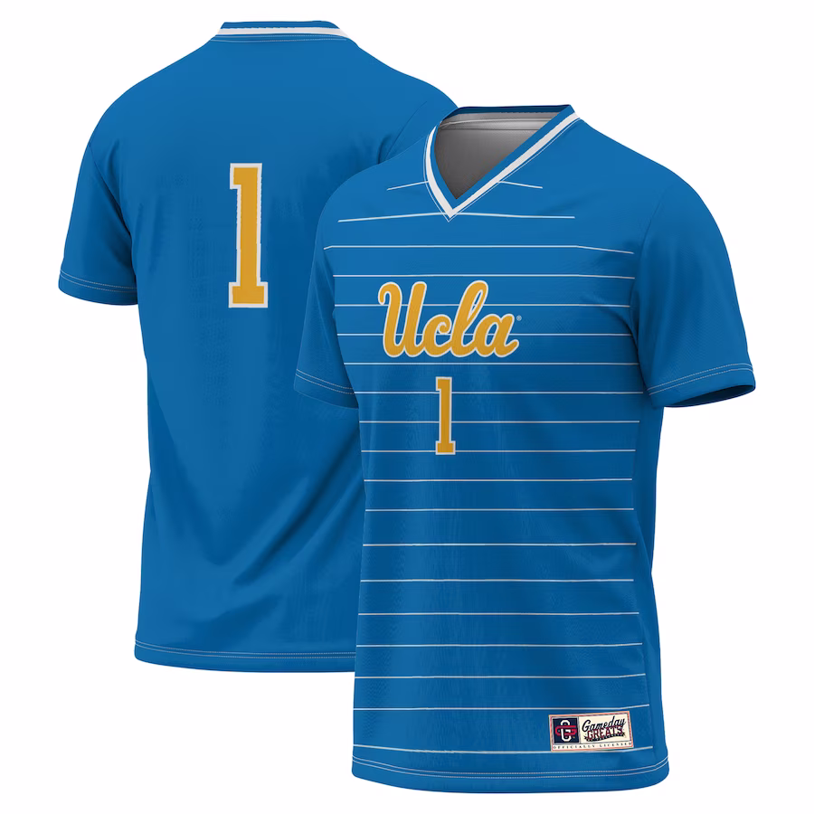 #1 UCLA Bruins GameDay Greats Lightweight Soccer Fashion Jersey - Blue