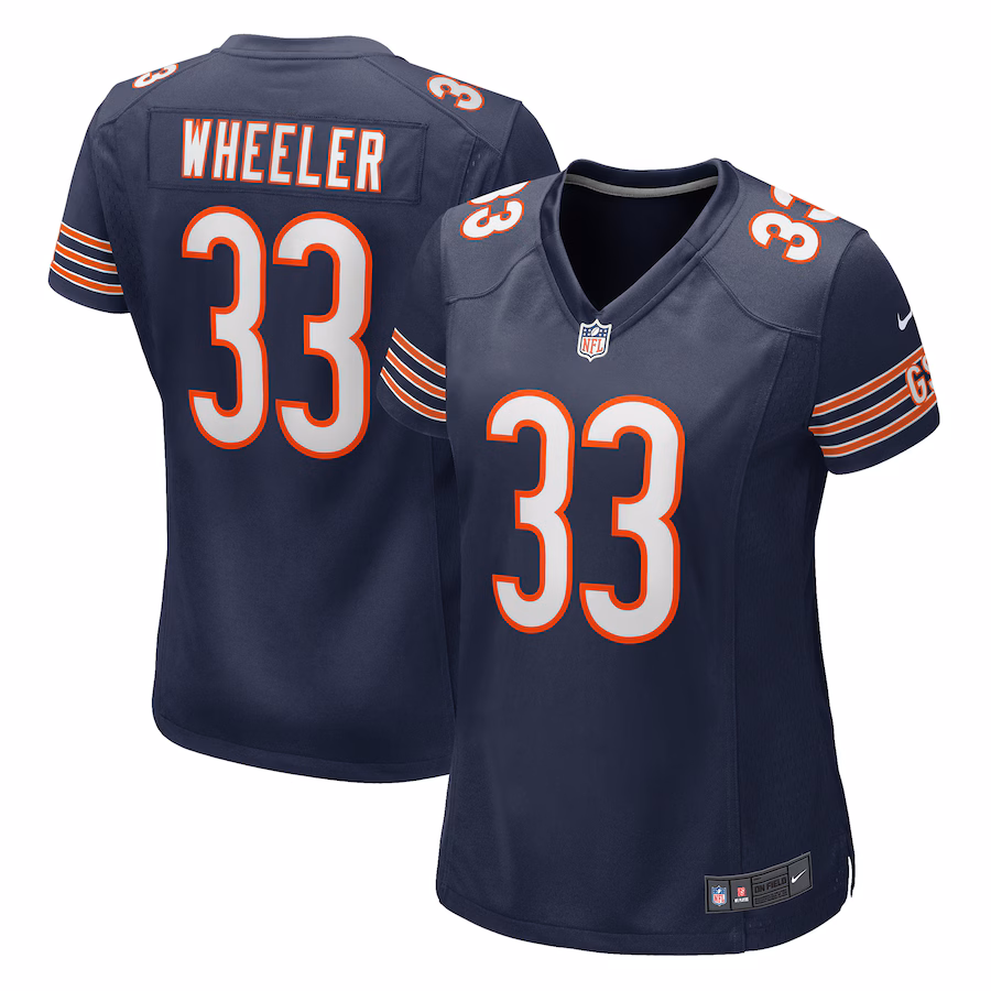 Women's Chicago Bears Ian Wheeler Nike Navy Game Jersey