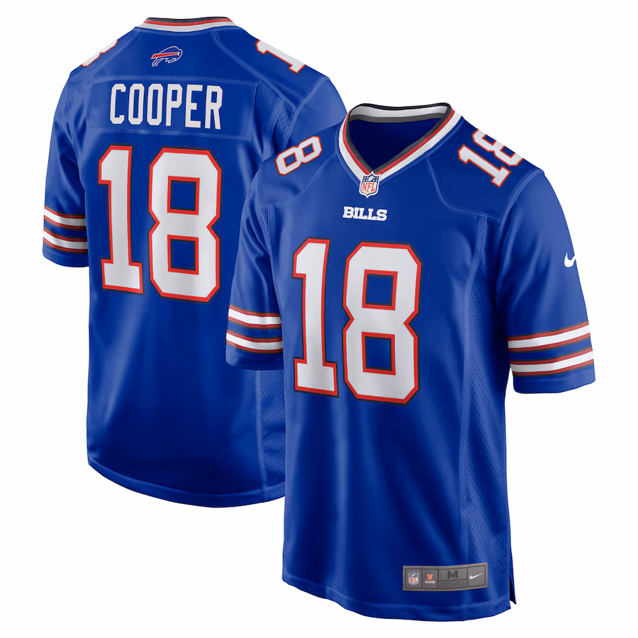 Men's Buffalo Bills Amari Cooper Nike Royal Game Jersey