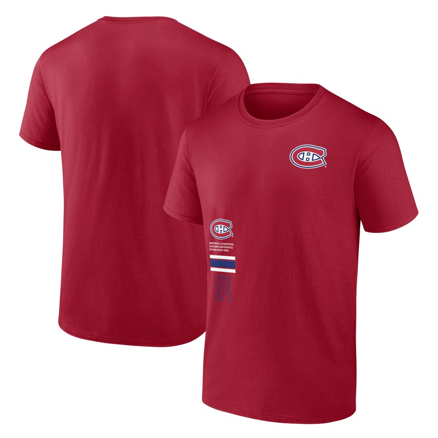 Men's Montreal Canadiens Fanatics Red Represent T-Shirt