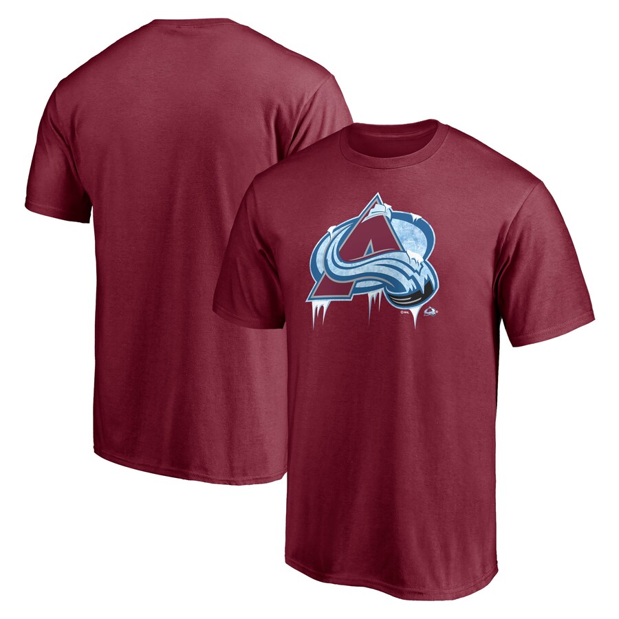 Men's Colorado Avalanche Burgundy Core Hometown T-Shirt