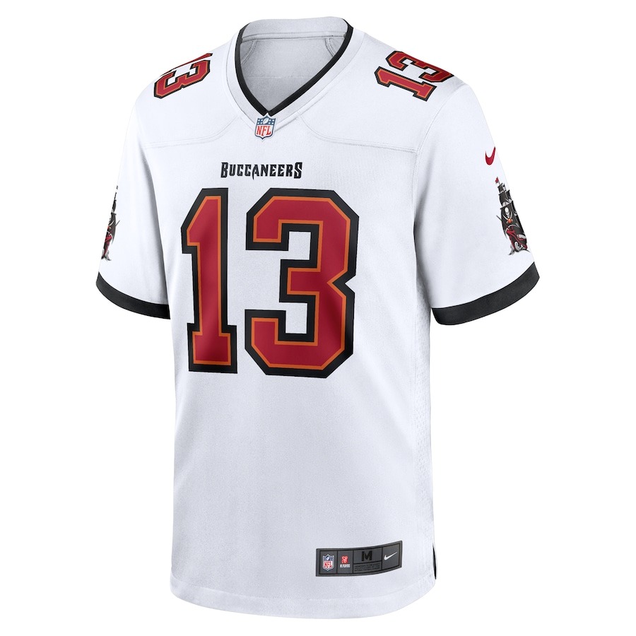 Men's Tampa Bay Buccaneers Mike Evans Nike White Game Jersey
