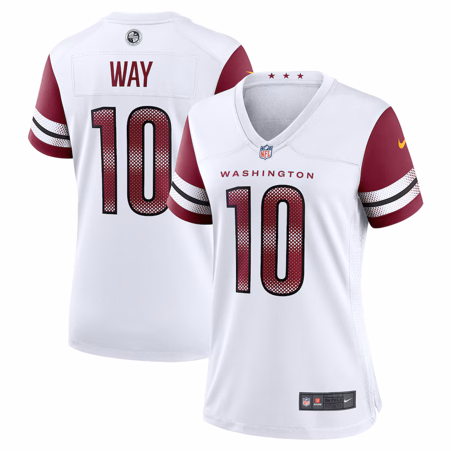 Women's Washington Commanders Tress Way Nike White Game Jersey