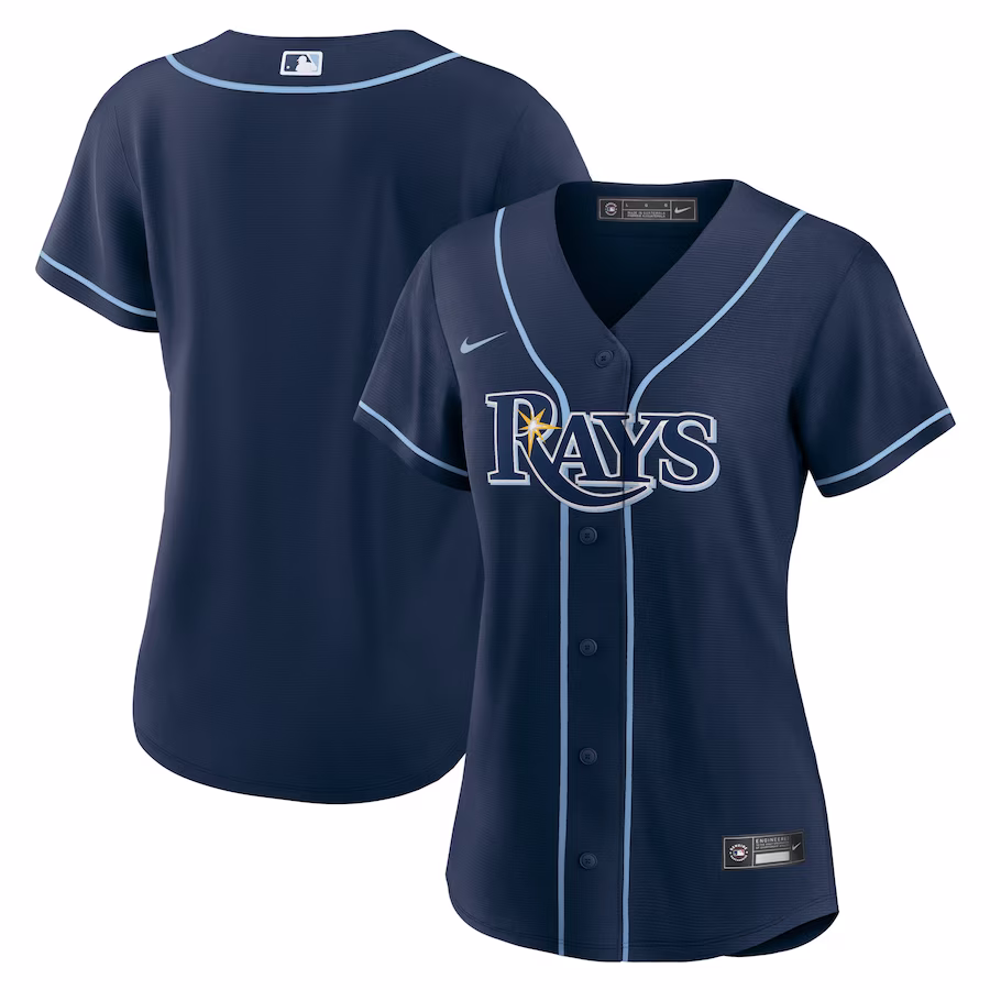 Women's Tampa Bay Rays Nike Navy Alternate Replica Team Jersey