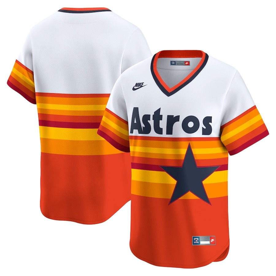 Men's Houston Astros Nolan Ryan Nike White Home Cooperstown Collection Player Jersey