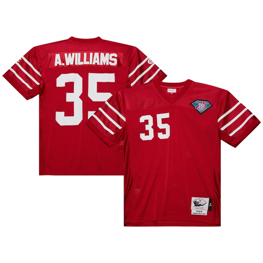 Men's Arizona Cardinals 1994 Aeneas Williams Mitchell & Ness Cardinal Authentic Throwback Retired Player Jersey