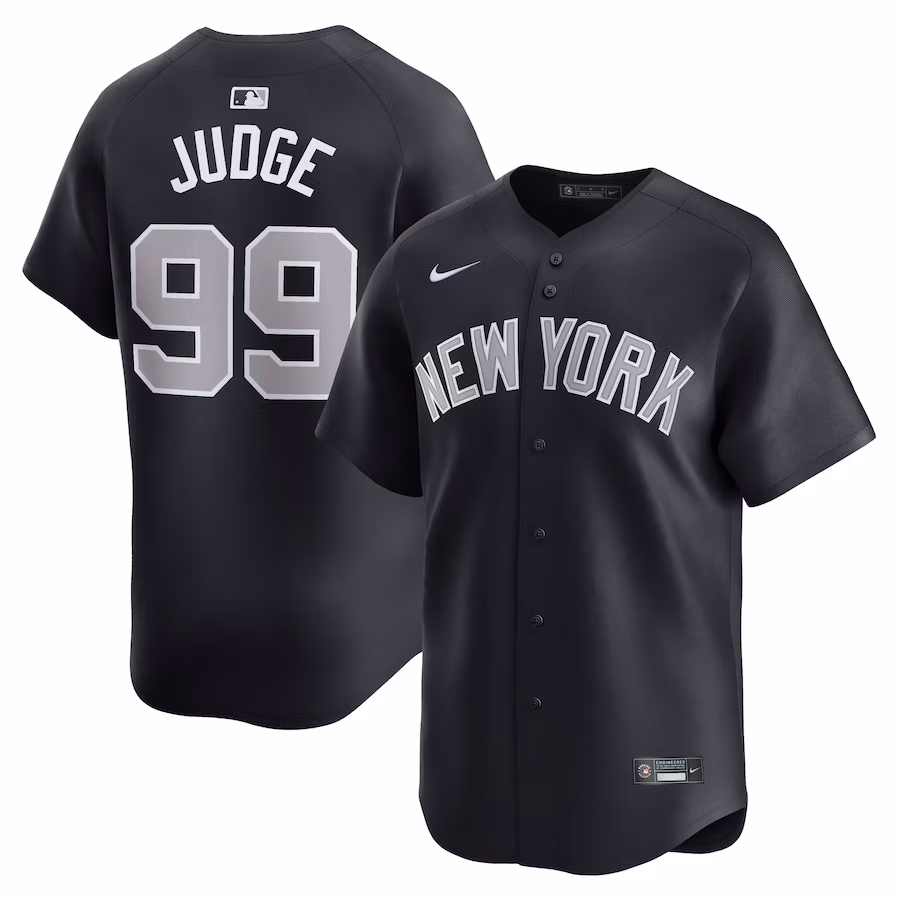 Men's New York Yankees Aaron Judge Nike Navy Alternate Limited Player Jersey