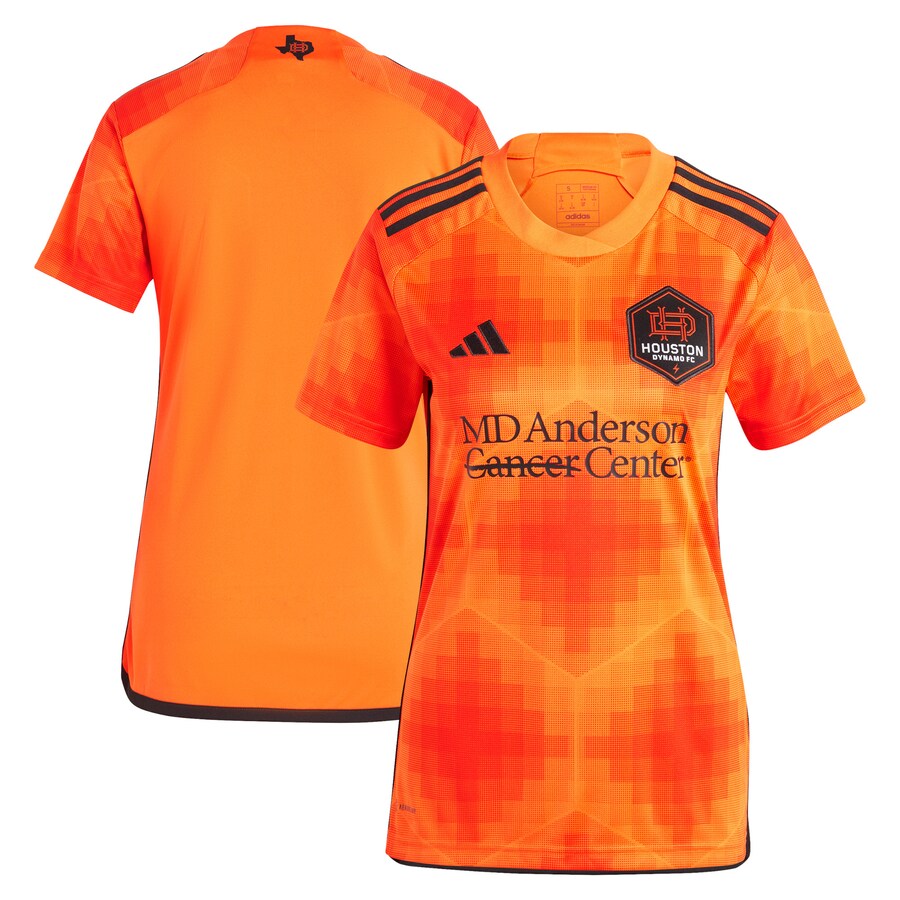 Women's Houston Dynamo FC adidas Orange 2023 El Sol Replica Jersey