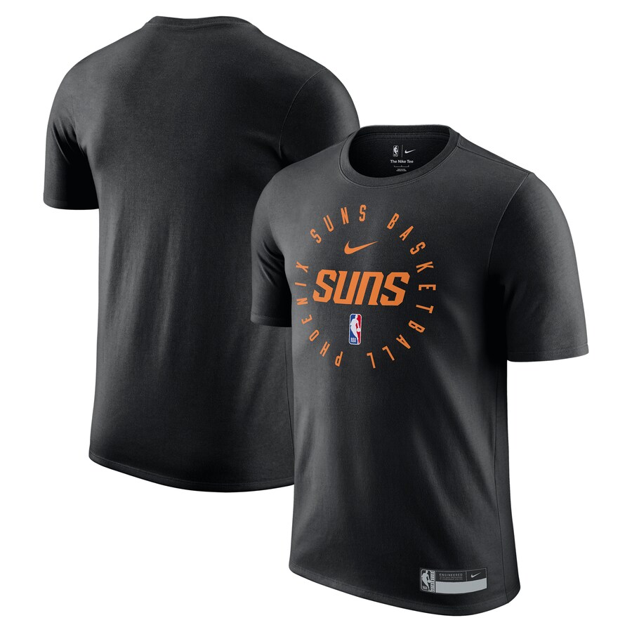 Men's Phoenix Suns Nike Black 2024/25 Legend On-Court Practice Performance T-Shirt