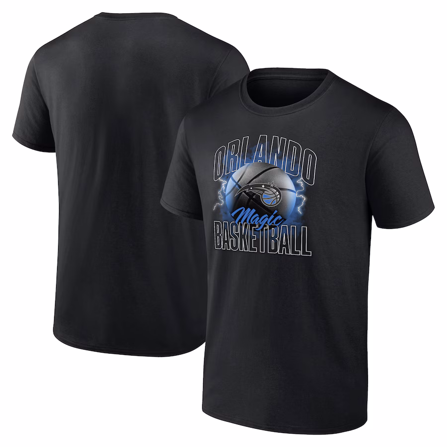 Men's Orlando Magic Fanatics Black Match Up T-Shirt