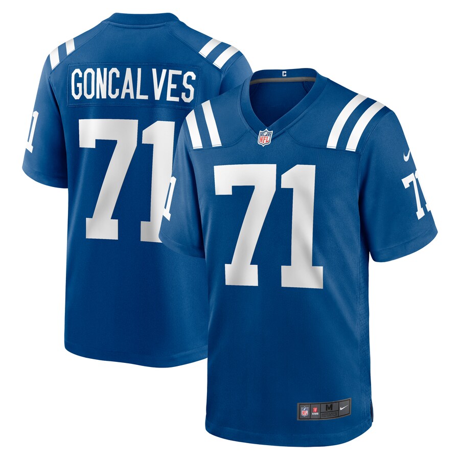 Men's Indianapolis Colts Matt Goncalves Nike  Royal Game Jersey