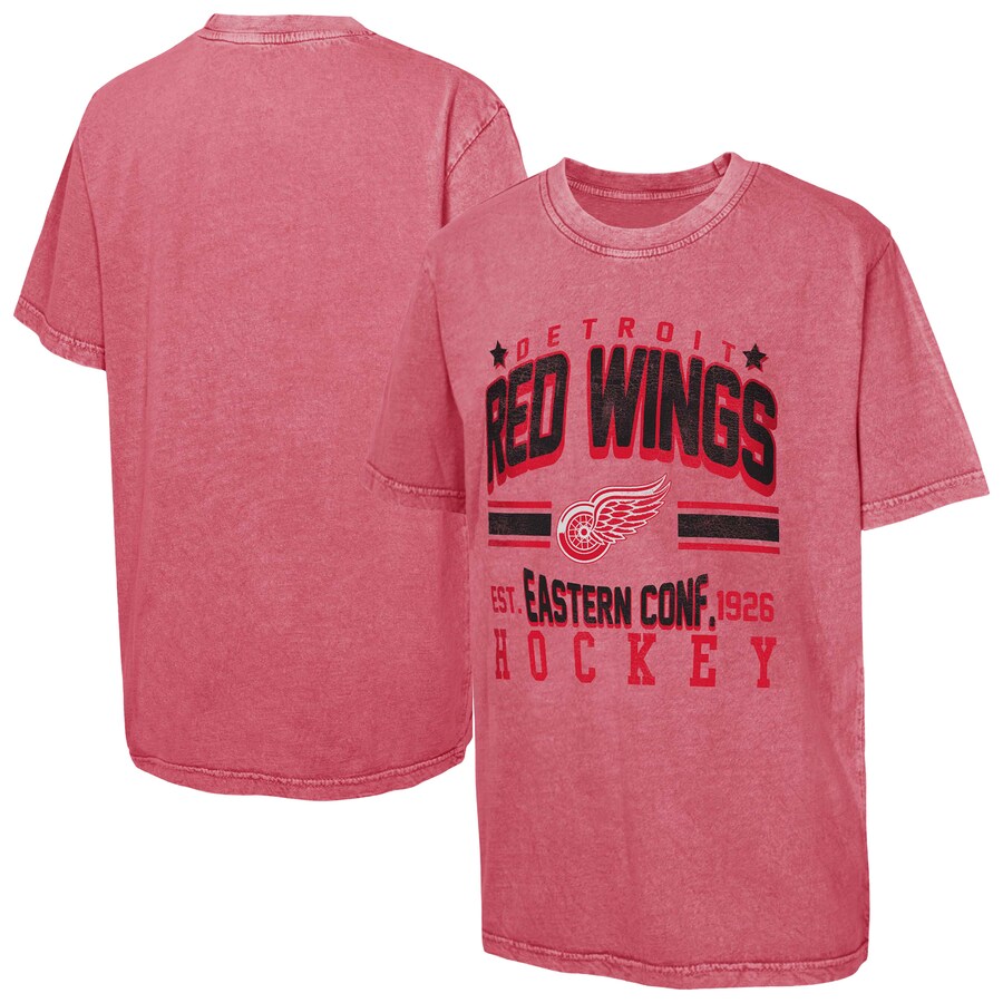 Youth Detroit Red Wings Red Sure Short T-Shirt