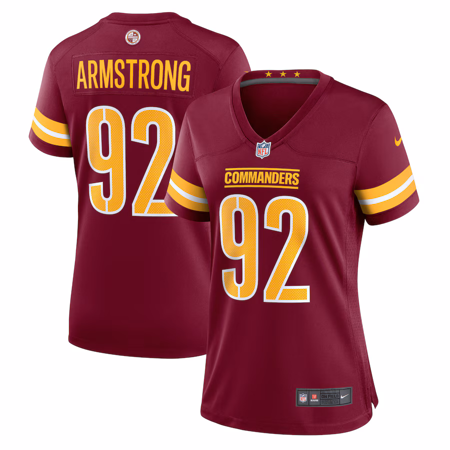 Women's Washington Commanders Dorance Armstrong Nike  Burgundy Game Jersey