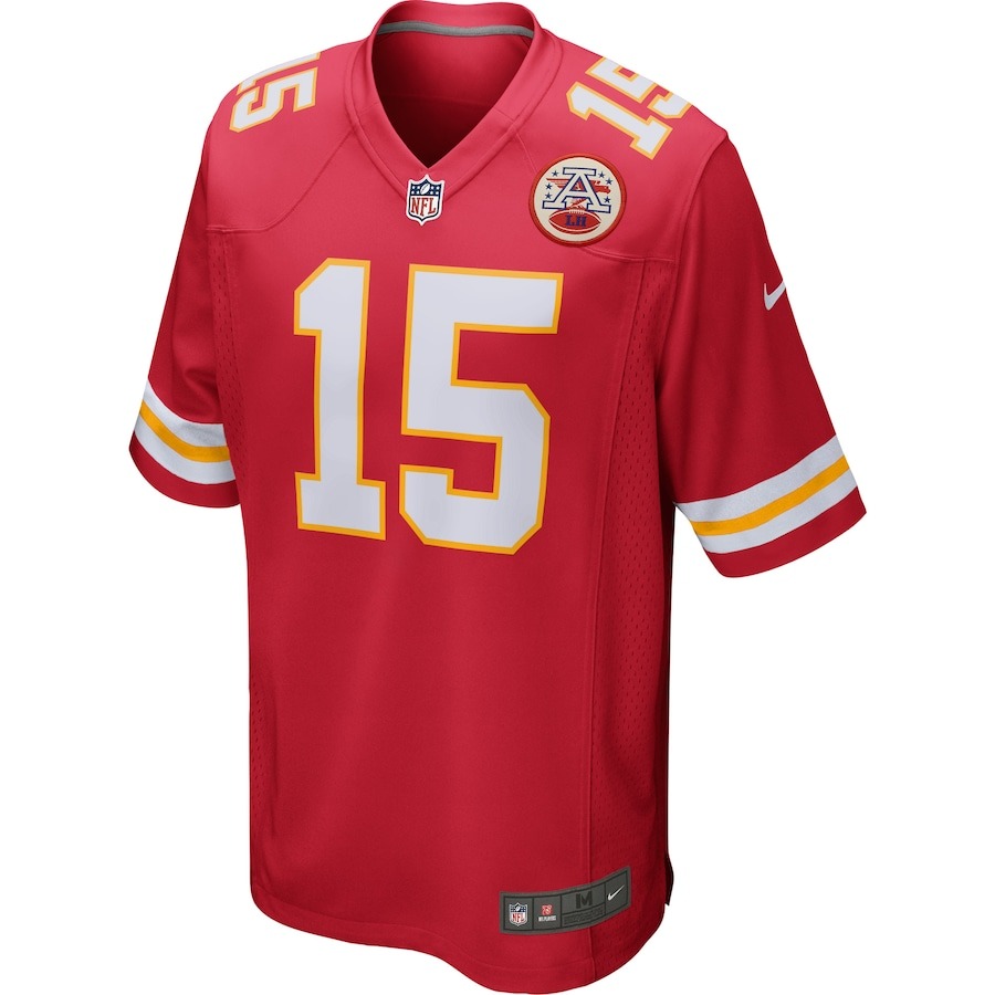 Youth Kansas City Chiefs Patrick Mahomes Nike Red Game Jersey