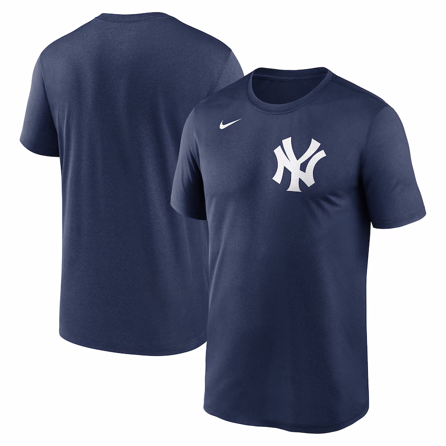 Men's New York Yankees Nike Navy Legend Fuse Wordmark T-Shirt