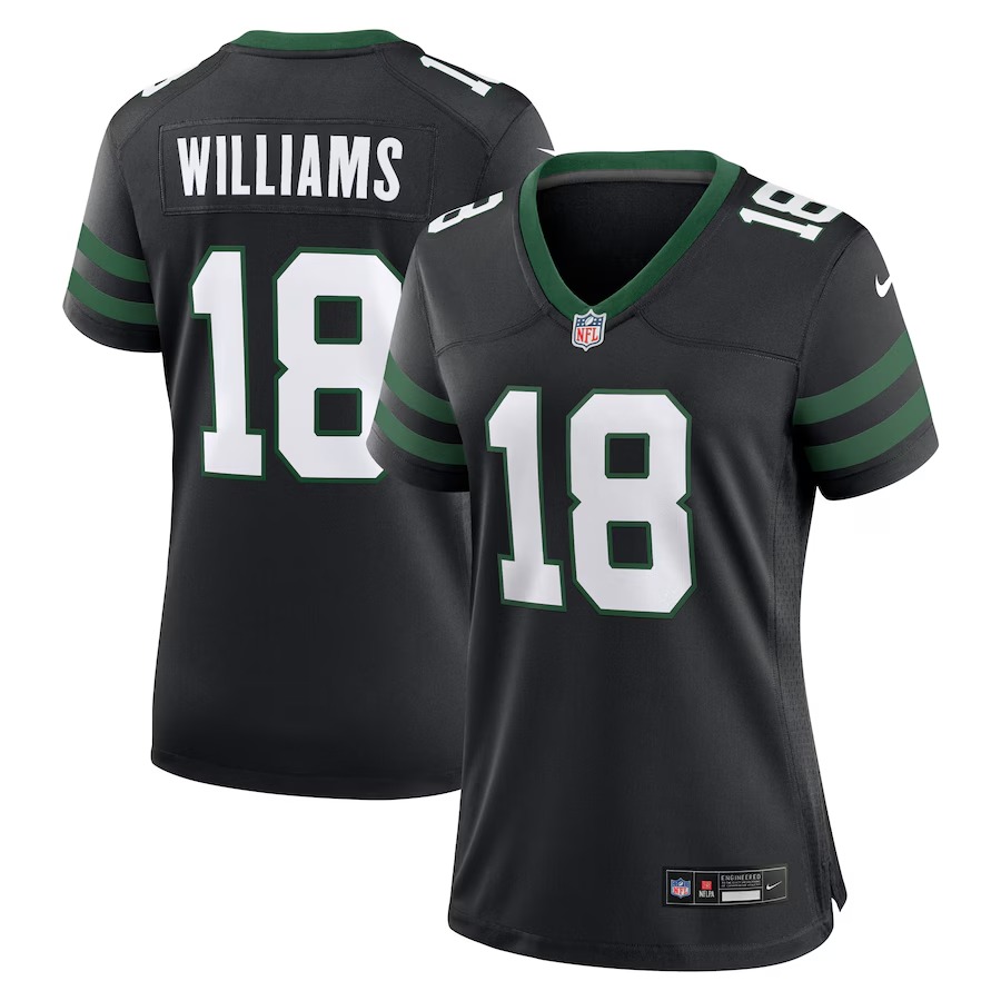 Women's New York Jets Legacy Mike Williams Nike Black  Alternate Game Player Jersey