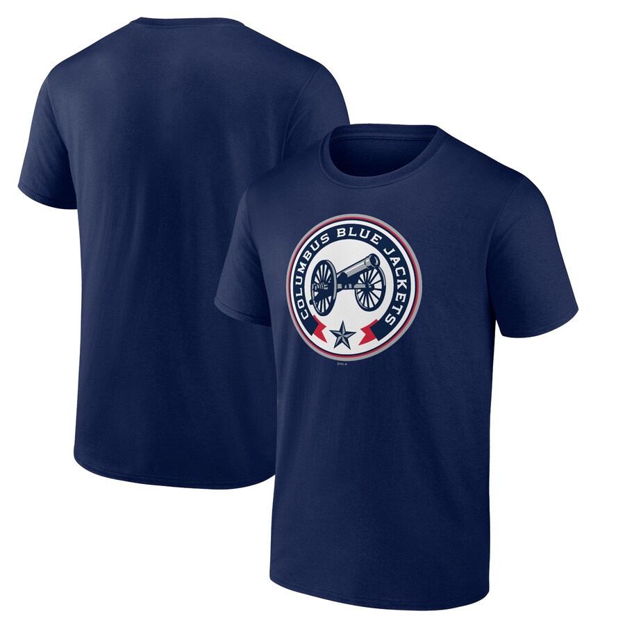 Men's Columbus Blue Jackets Navy Proclamation T-Shirt