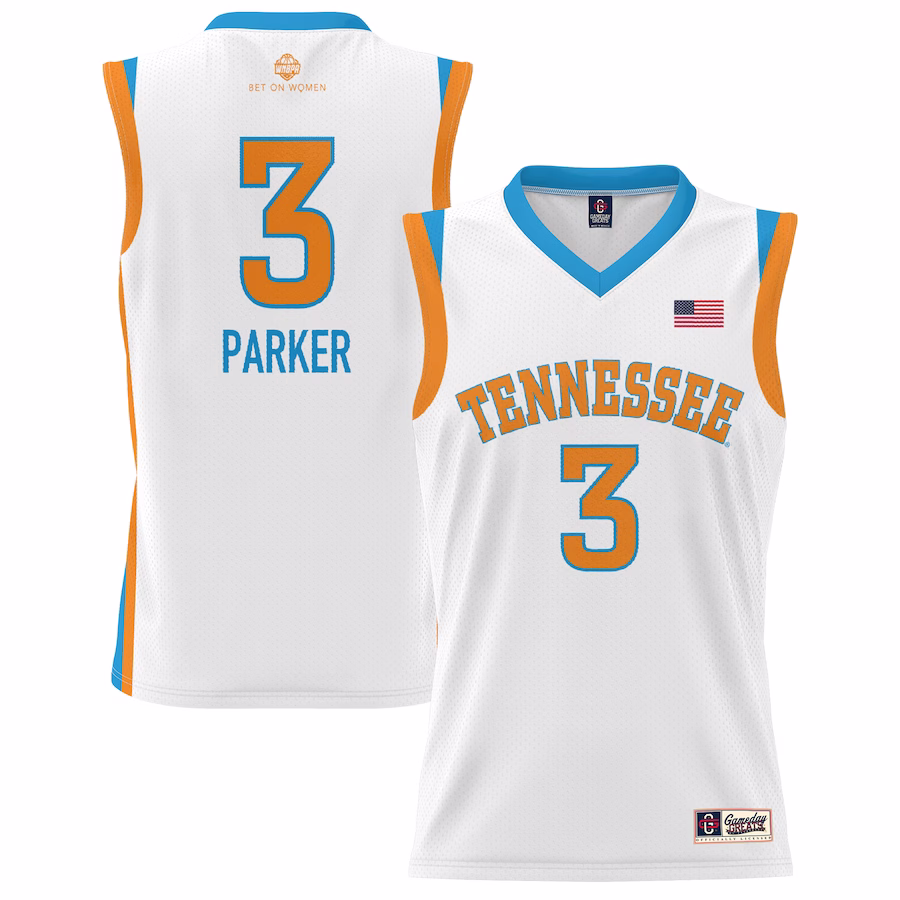 Candace Parker Tennessee Volunteers GameDay Greats Unisex Lightweight Basketball Alumni Jersey - White