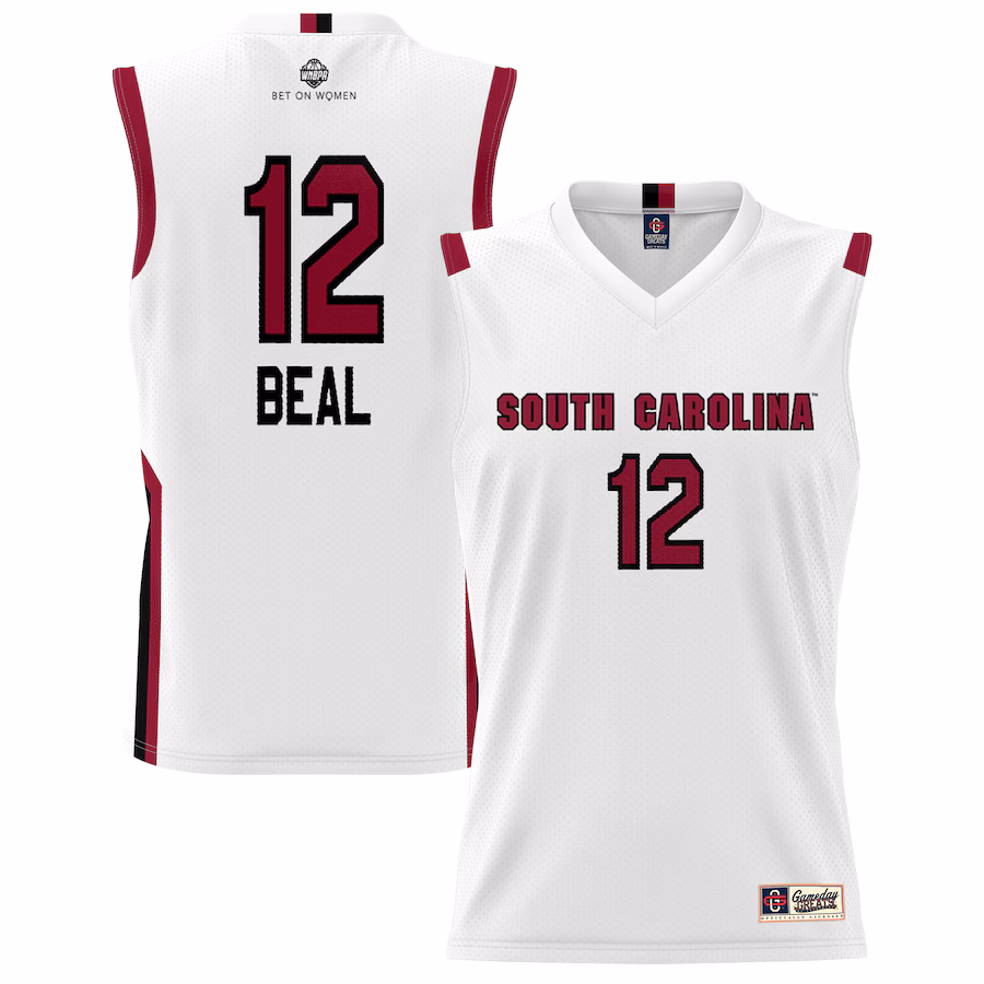 Unisex GameDay Greats Brea Beal White South Carolina Gamecocks Lightweight Basketball Alumni Jersey