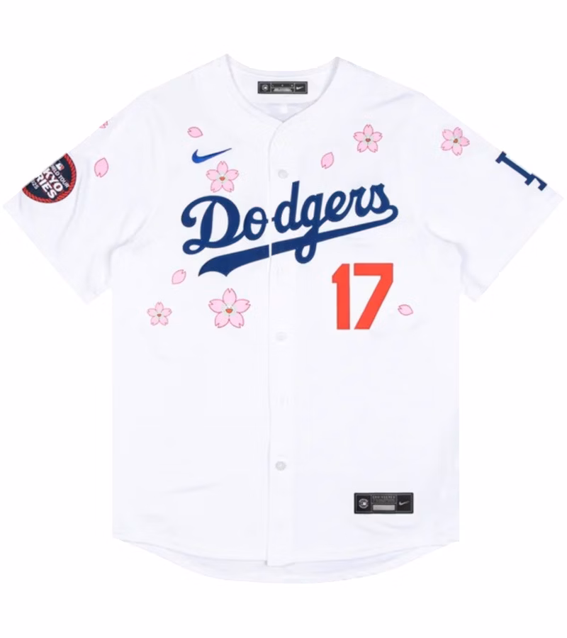 Nike x Takashi Murakami x MLB World Tour Tokyo Series 2025 Dodgers Ohtani Jersey