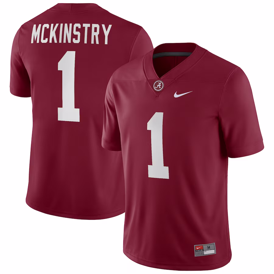 Kool-Aid McKinstry Alabama Crimson Tide Nike Player Game Jersey - Crimson