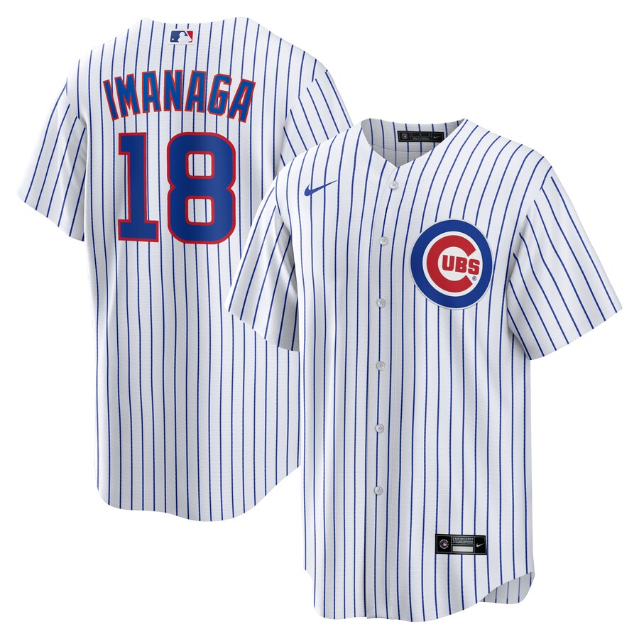 Men's Chicago Cubs Shota Imanaga Nike White Home Replica Jersey