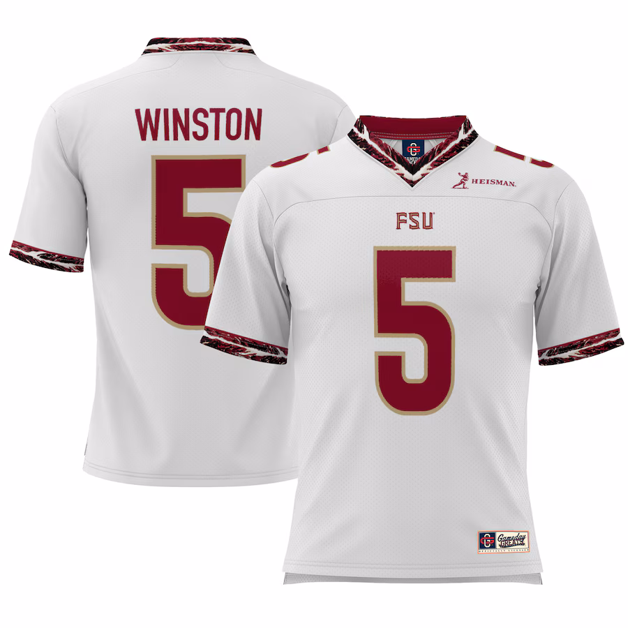 Jameis Winston Florida State Seminoles GameDay Greats Youth  Heisman Football Jersey �?White
