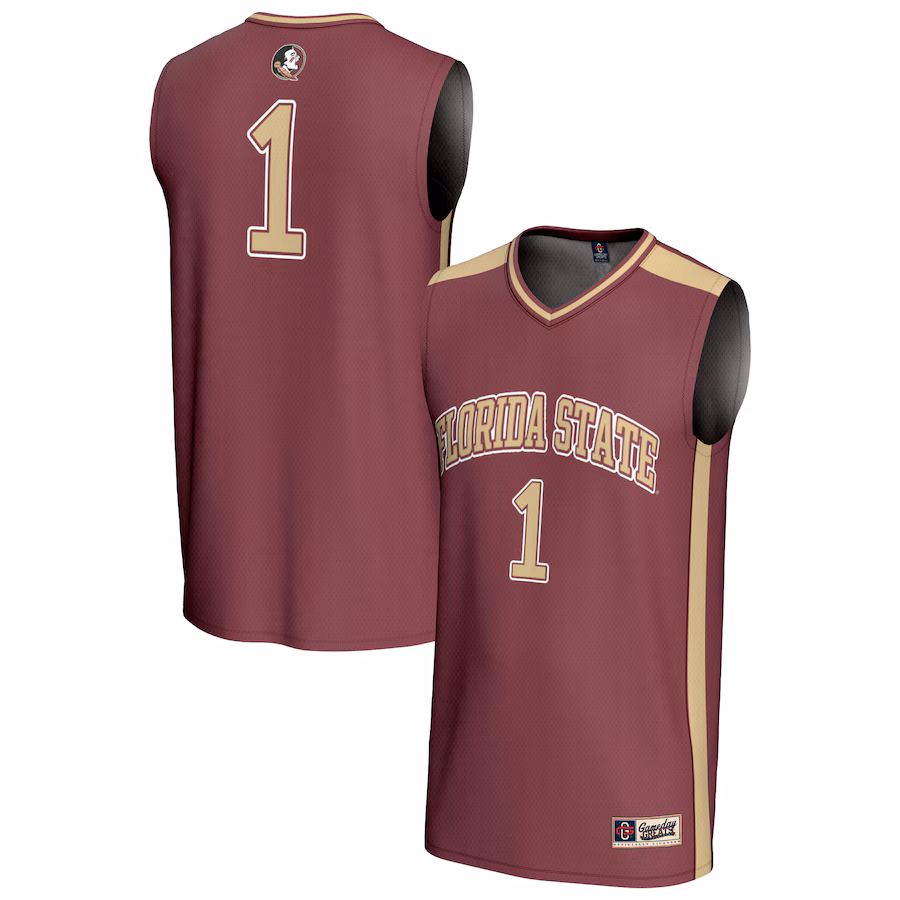 Youth GameDay Greats #1 Garnet Florida State Seminoles Lightweight Collegiate Basketball Fashion Jersey