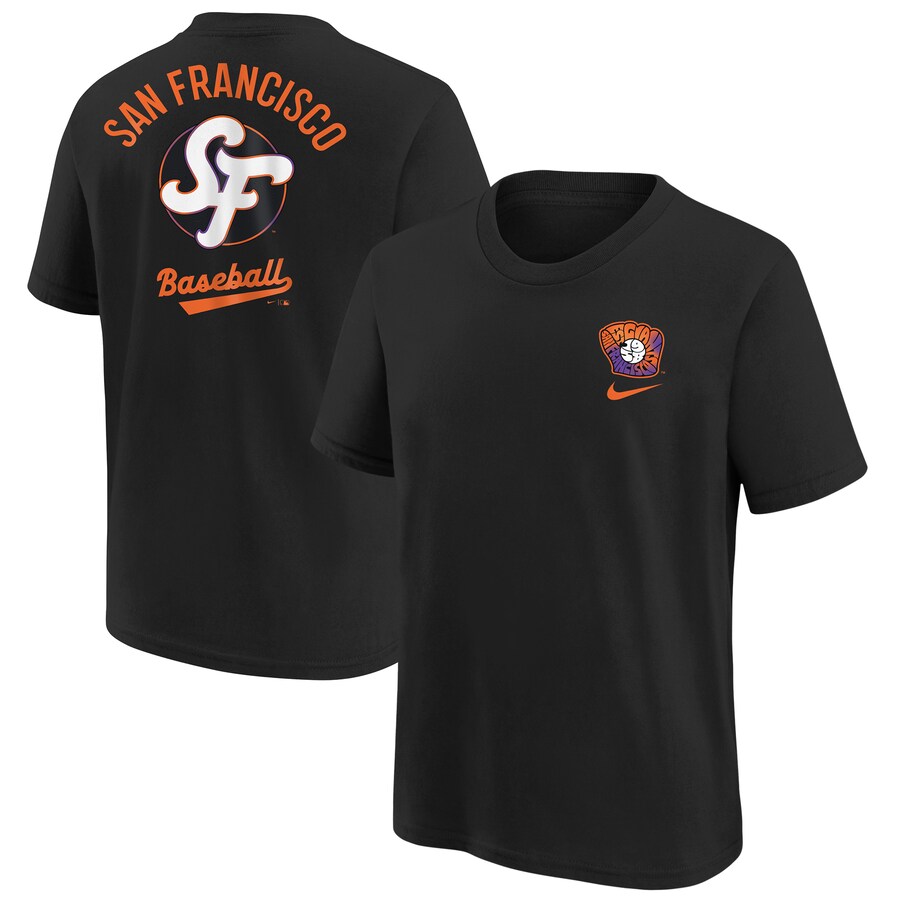 Youth San Francisco Giants Nike Black 2025 City Connect T-Shirt