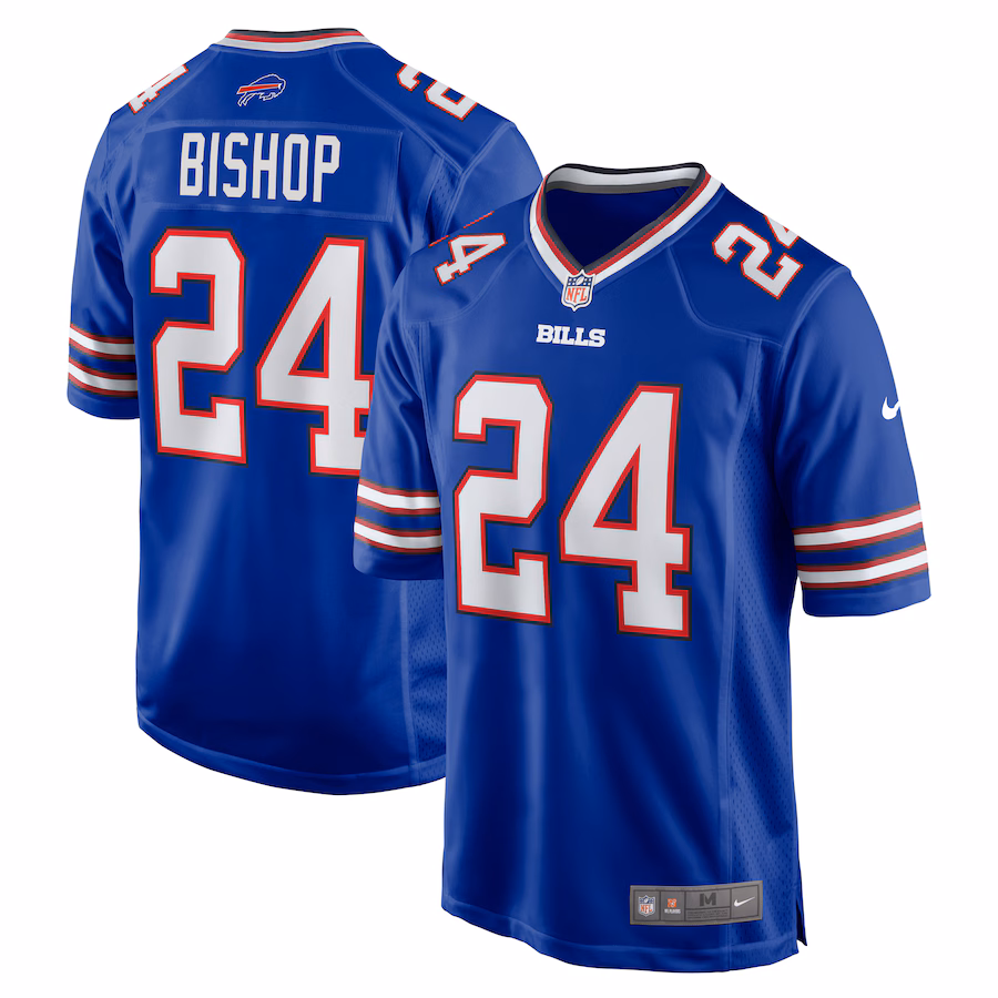 Men's Buffalo Bills Cole Bishop Nike  Royal Game Jersey