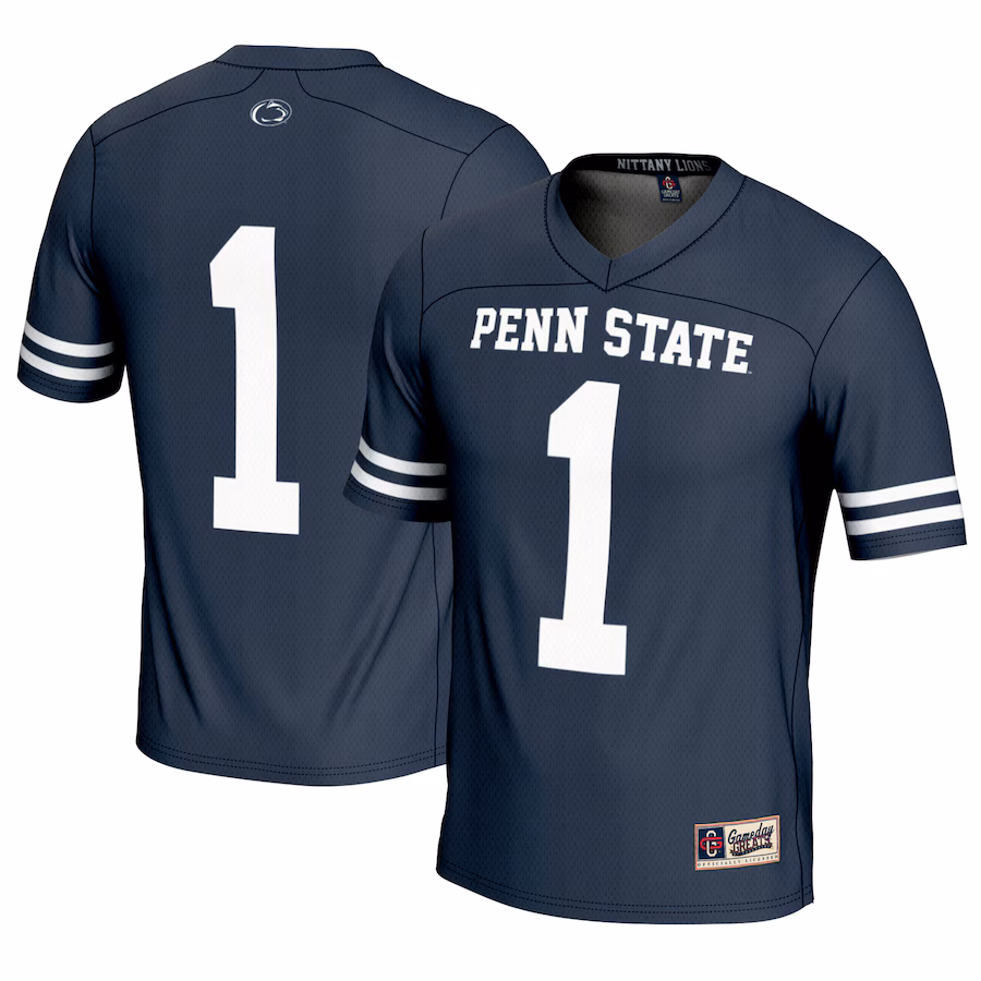 Youth GameDay Greats #1 Navy Penn State Nittany Lions Lightweight Lacrosse Jersey