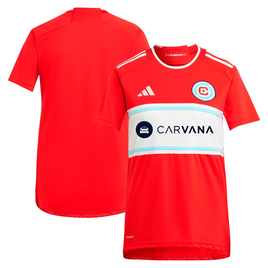 Women's Chicago Fire  adidas Red 2024 Return To Red Replica Jersey