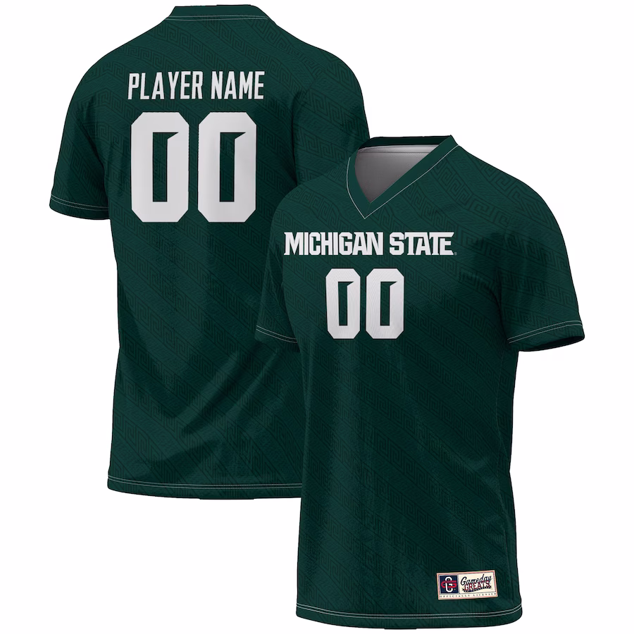 Michigan State Spartans GameDay Greats Youth Lightweight NIL Pick-A-Player Women's Soccer Jersey - Green