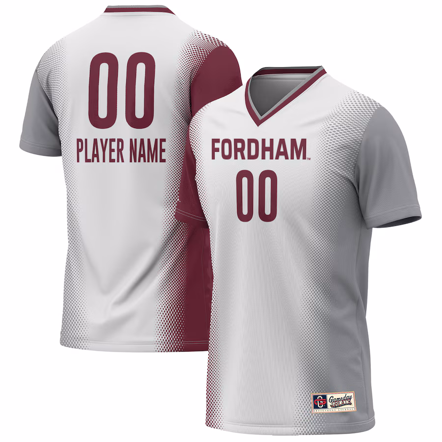 Fordham Rams GameDay Greats Youth Lightweight Pick-A-Player NIL Women's Soccer Jersey - White