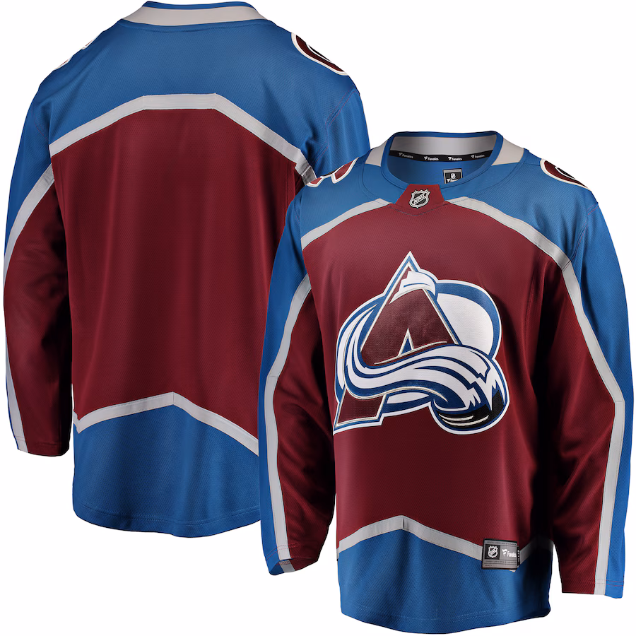 Men's Colorado Avalanche Fanatics Maroon Breakaway Home Jersey