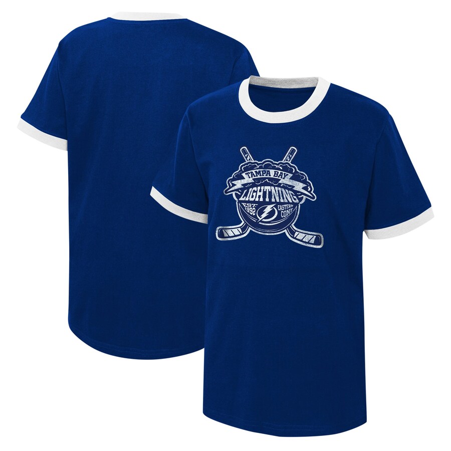 Youth Tampa Bay Lightning Blue Ice City T-Shirt