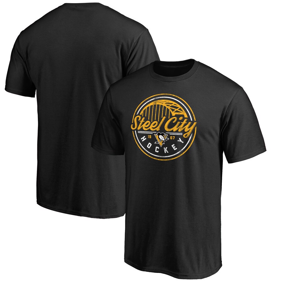 Men's Pittsburgh Penguins Black Core Hometown T-Shirt