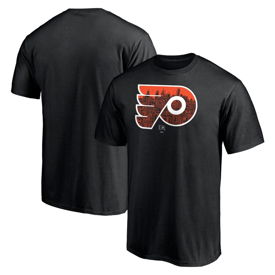 Men's Philadelphia Flyers Black Core Hometown T-Shirt