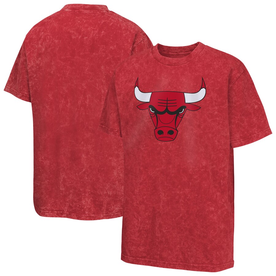 Youth Chicago Bulls  Red Rugged Defense T-Shirt