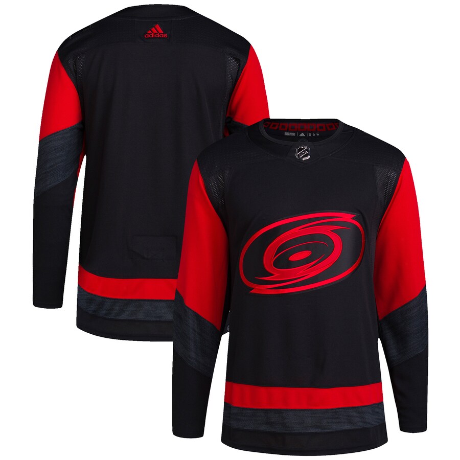 Men's Carolina Hurricanes adidas Black 2023 NHL Stadium Series Primegreen Authentic Jersey