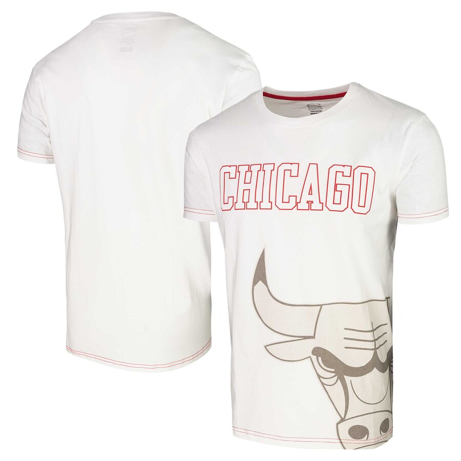 Unisex Chicago Bulls Stadium Essentials White Scoreboard T-Shirt