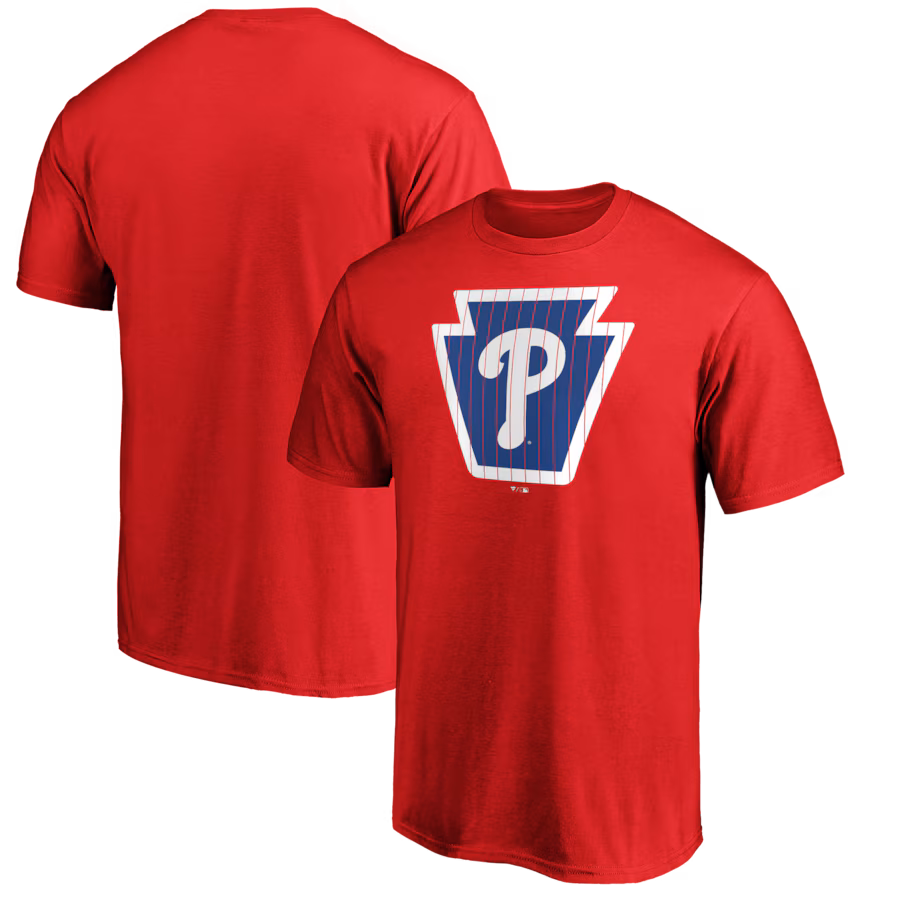 Men's Philadelphia Phillies Red Team Adrenaline T-Shirt
