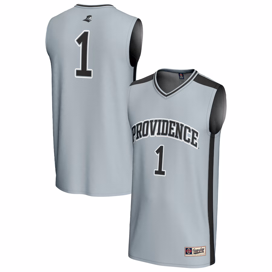 Unisex GameDay Greats #1 Silver Providence Friars Lightweight Basketball Fashion Jersey