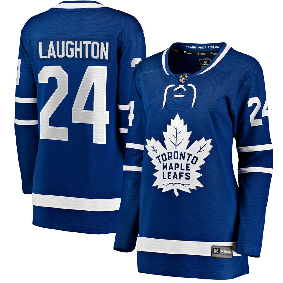 Women's Toronto Maple Leafs Scott Laughton Fanatics Blue Home Breakaway Player Jersey