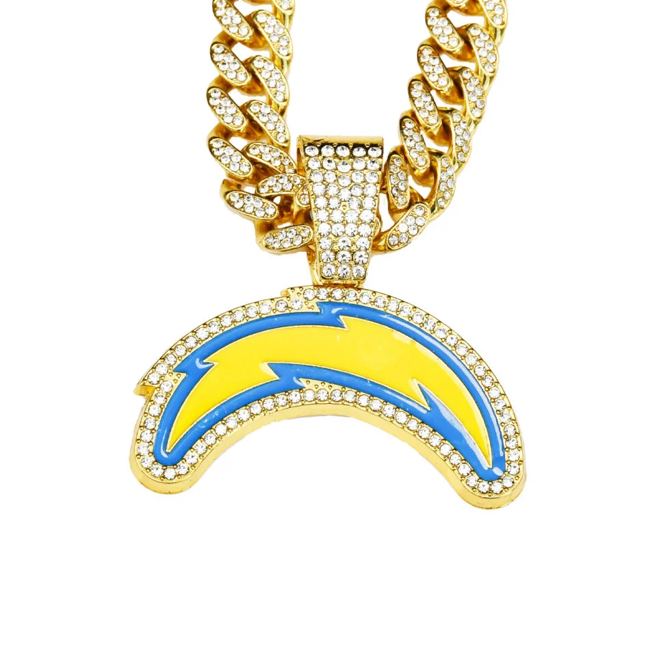 Los Angeles Chargers Pendant Necklace Hip-Hop Jewelry
