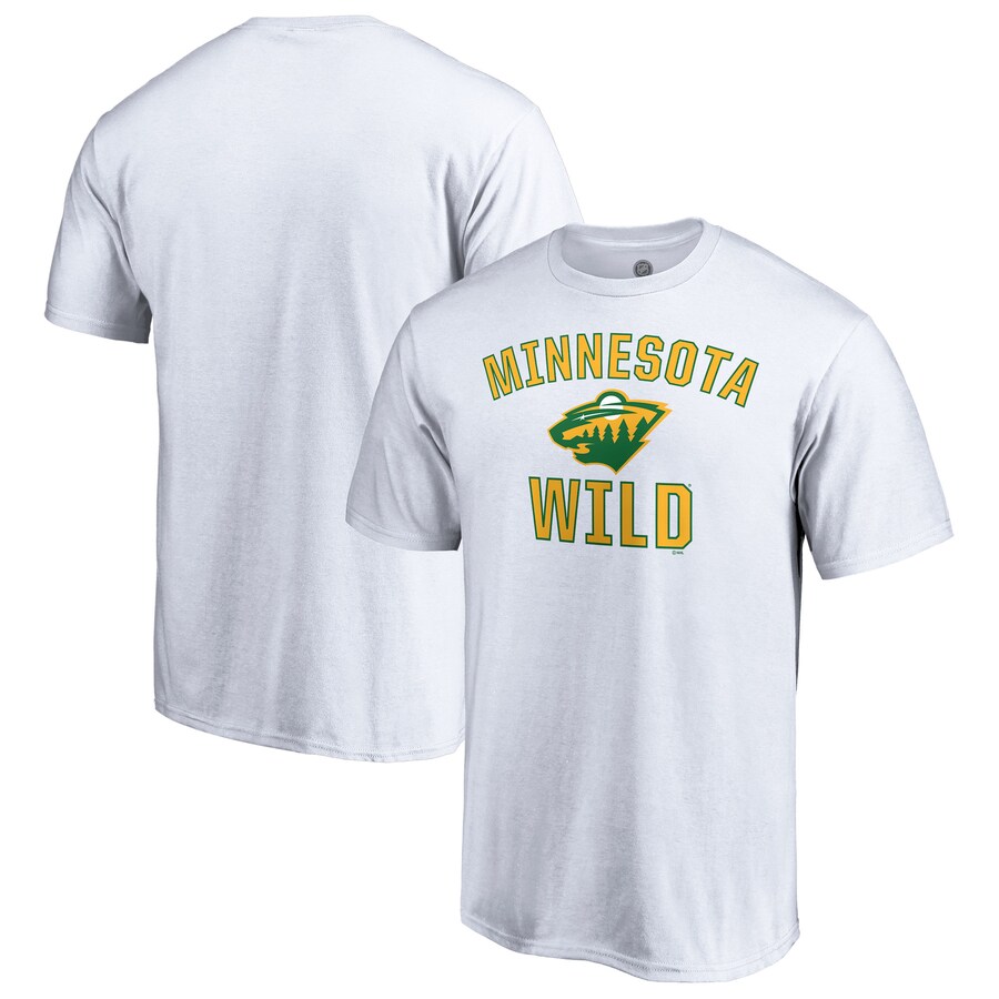 Men's Minnesota Wild White Special Edition Victory Arch T-Shirt