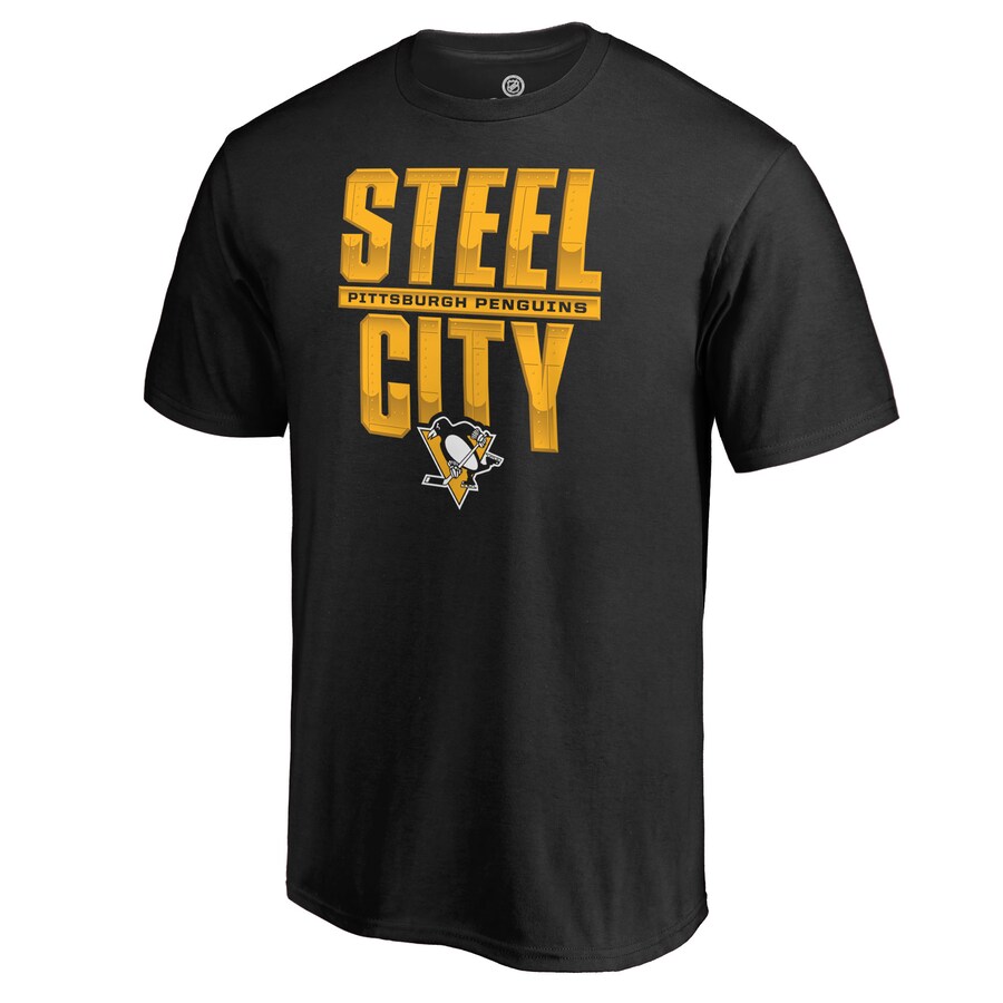 Men's Pittsburgh Penguins Black Hometown Collection Local T-Shirt
