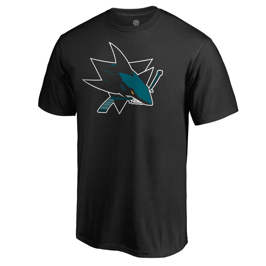 Men's San Jose Sharks Black Team Alternate T-Shirt